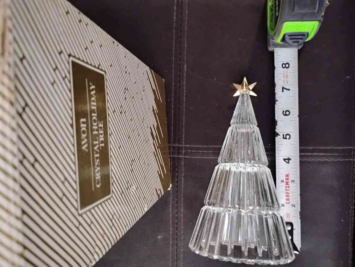Avon Crystal Holiday Tree