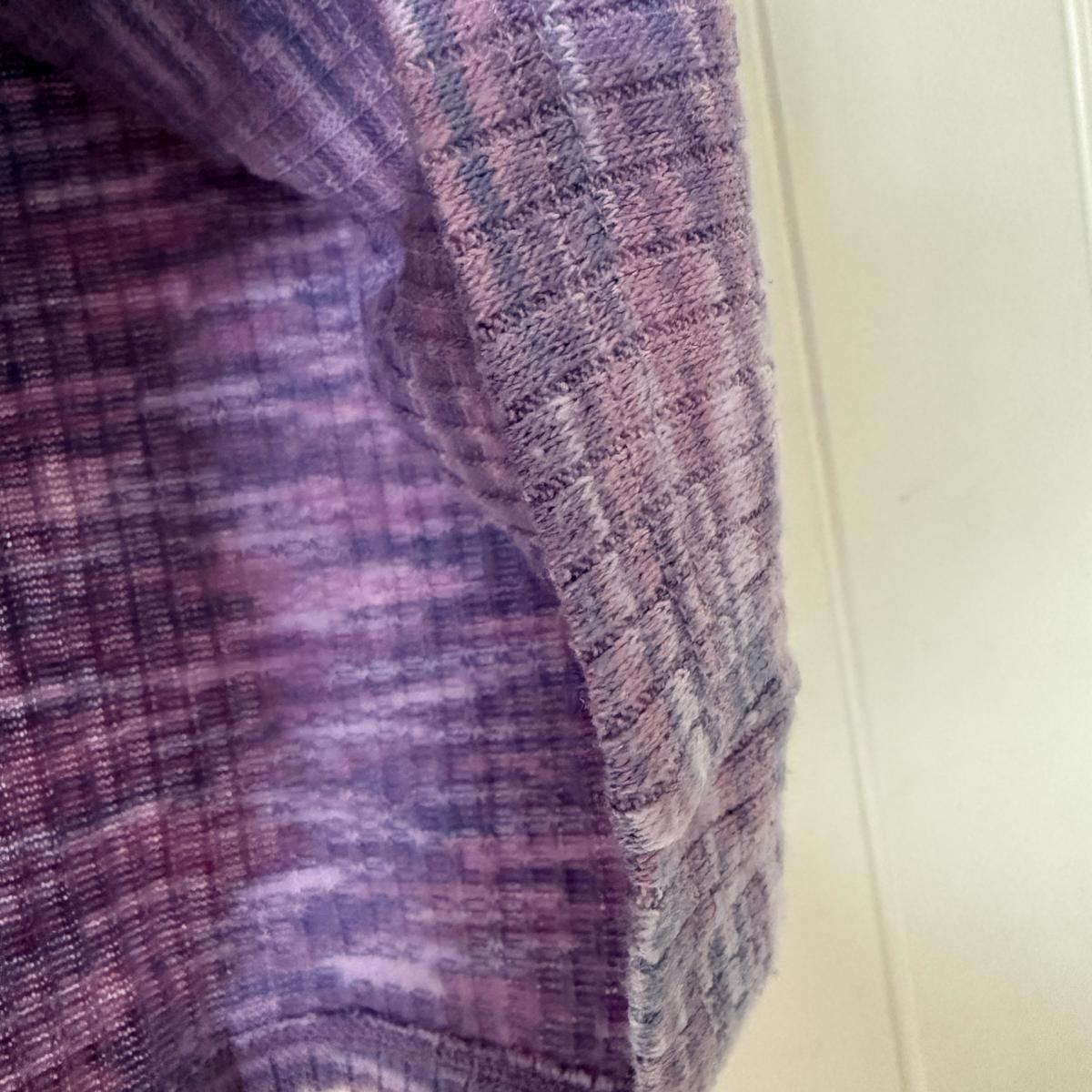 Lavender Ribbed Bodycon Mini Dress XXS  Worn Once  Stretchy - Los Angeles, California - FleaMarketBay