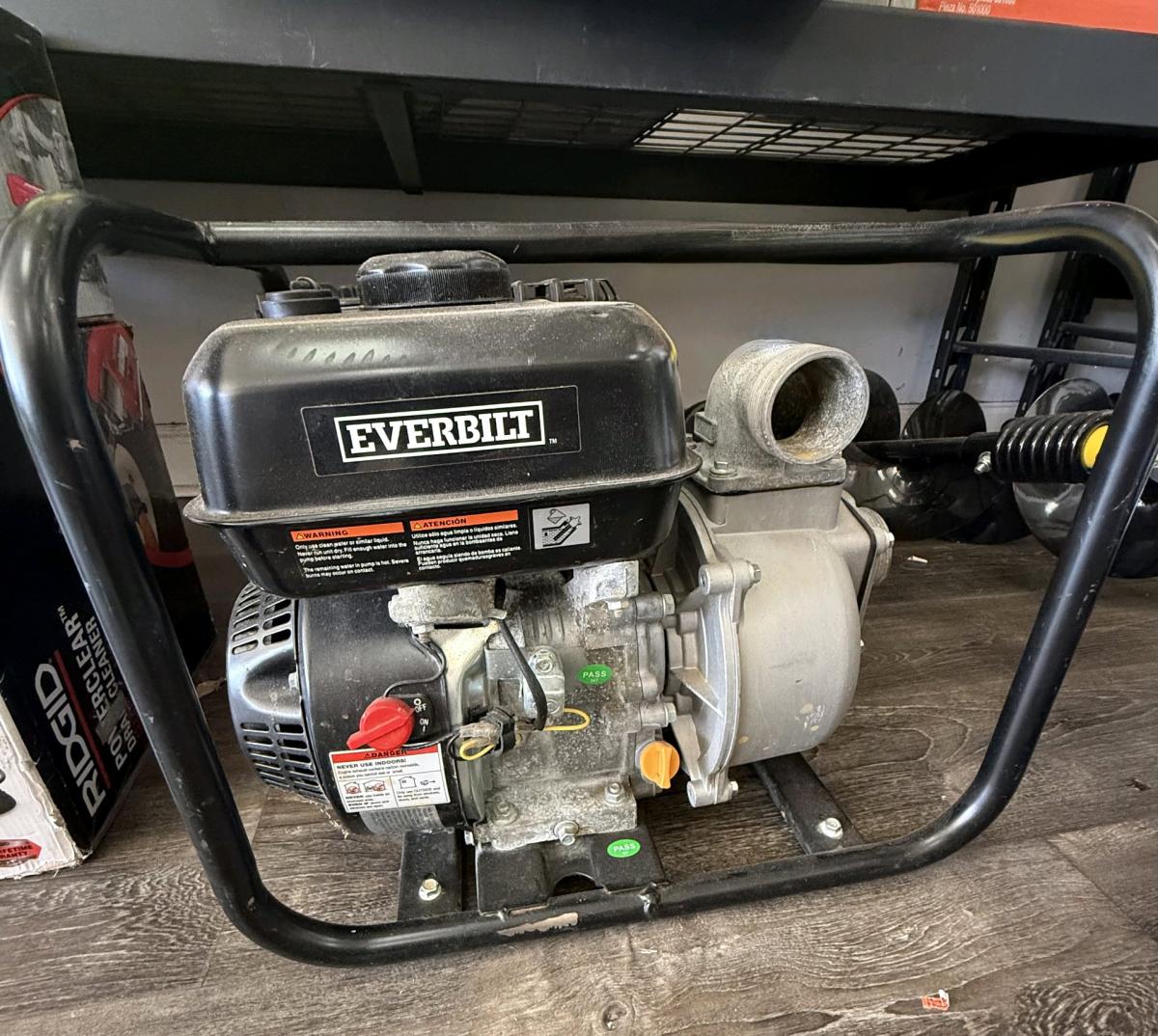 everbilt water pump - Cobb, Georgia