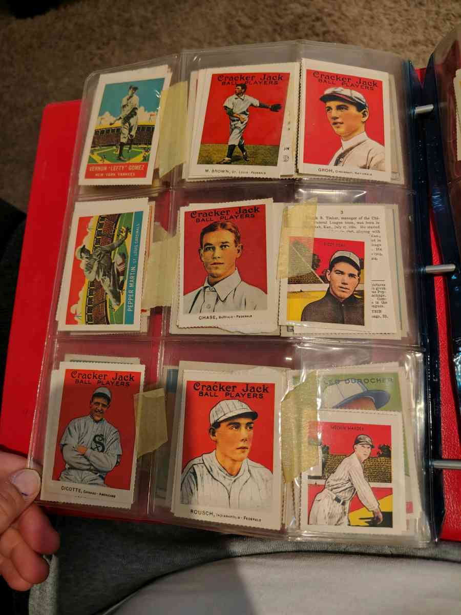 old school baseball cards