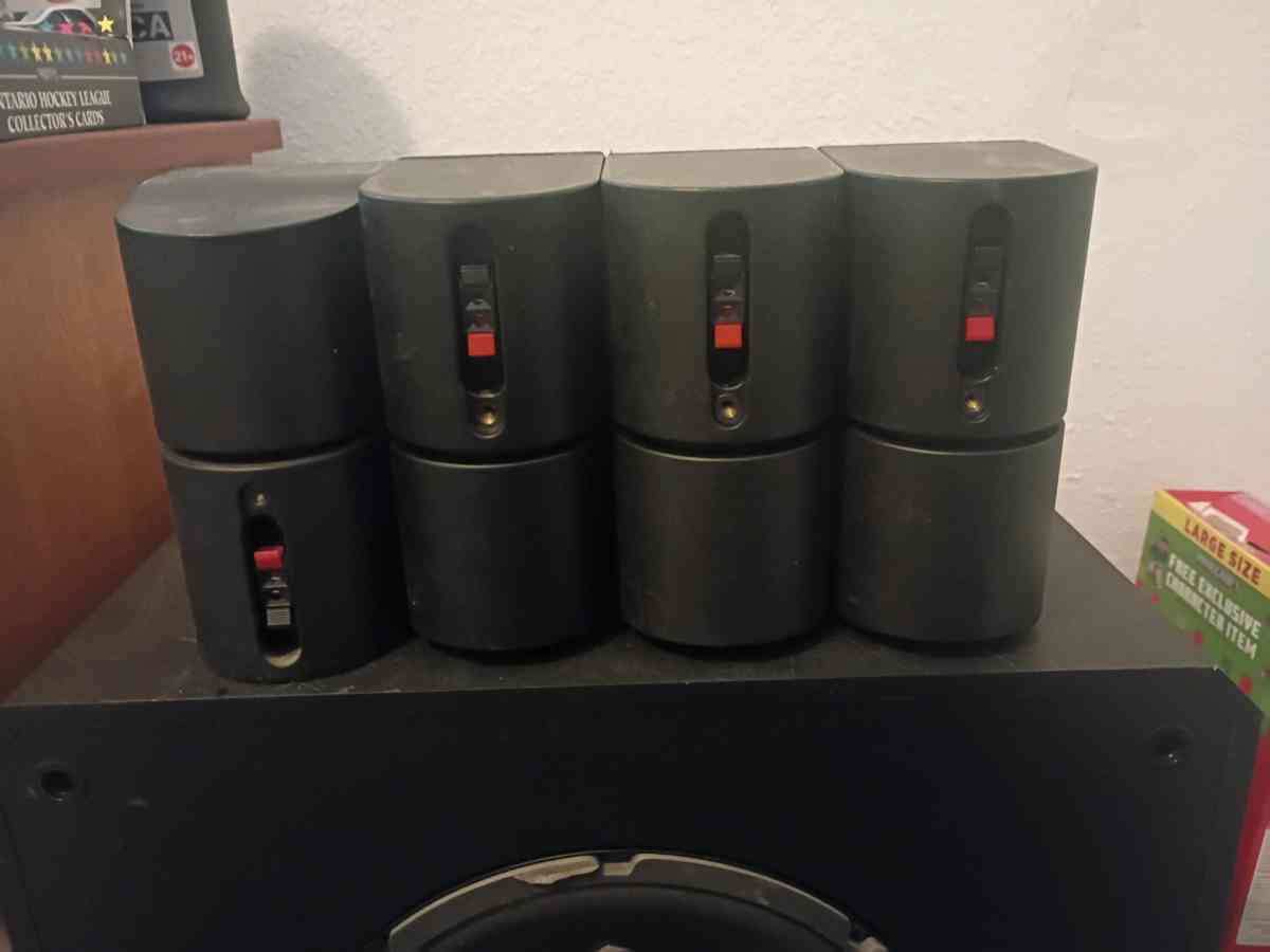 Bose Legendary Redline Double Cube Speakers Set of 4