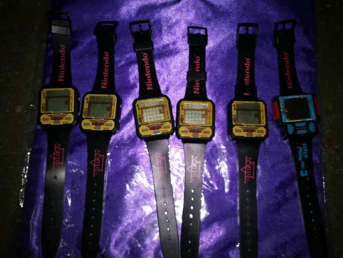 Nelson electronics legend of Zelda vintage game watches