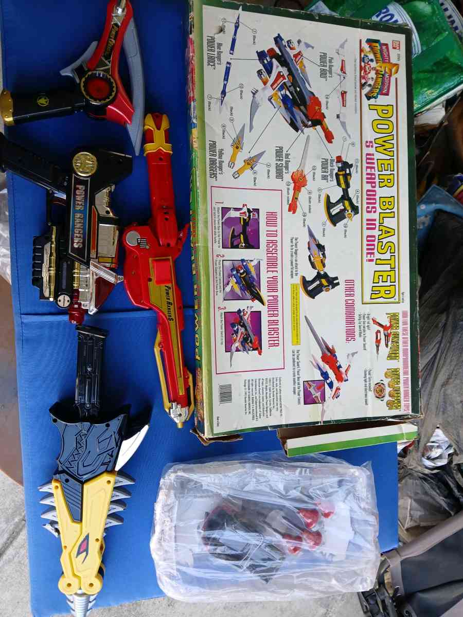 vintage power rangers lot everything pictured