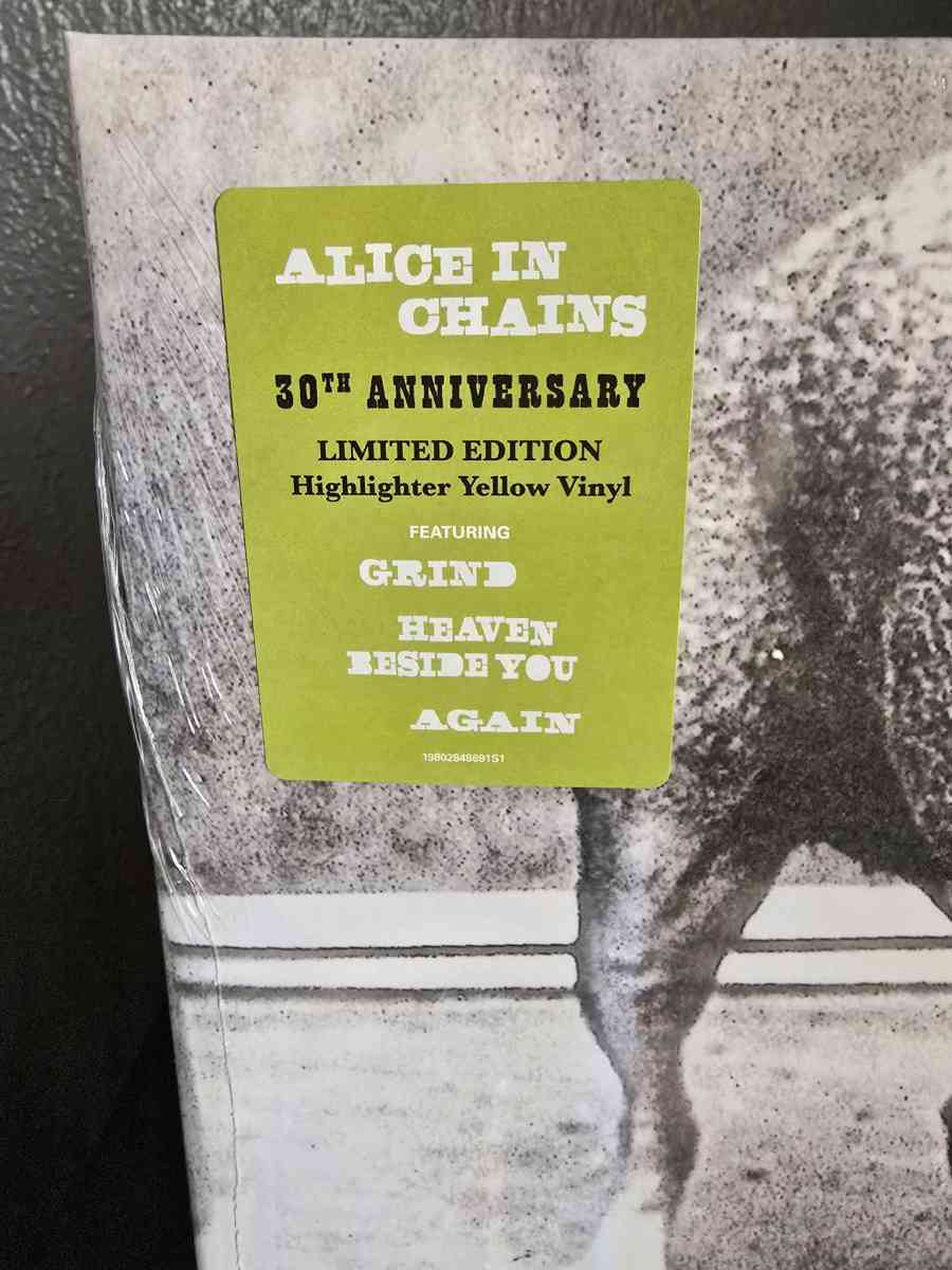 Alice In Chains Vinyl LP