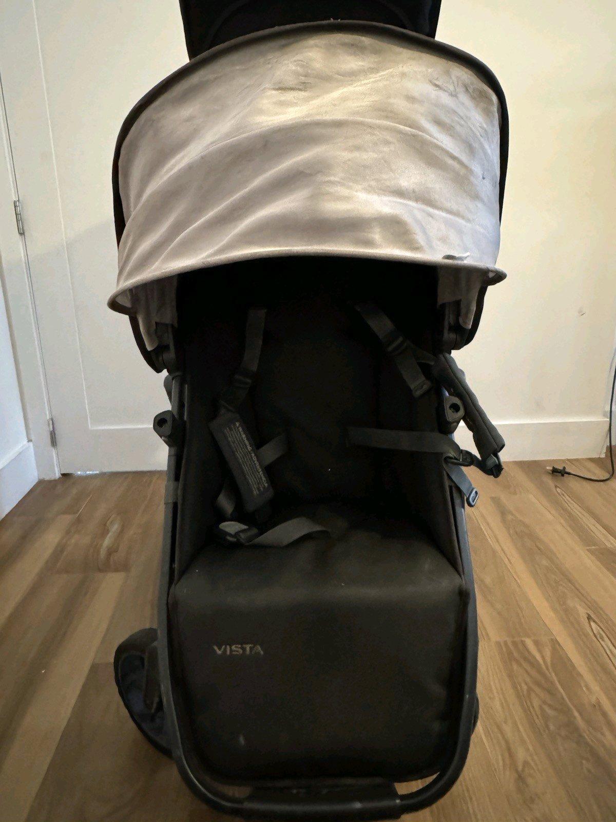 Uppababy Vista V3 Black  599 Today Only  Rain Cover  Bag Inc - Ashley, Illinois - FleaMarketBay