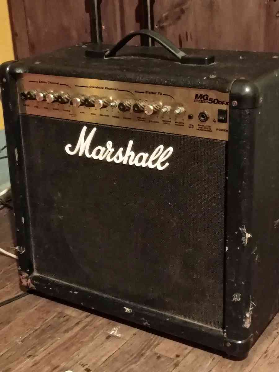 Marshall MG50 series guitar combo amplifier - Attalla, Alabama - FleaMarketBay