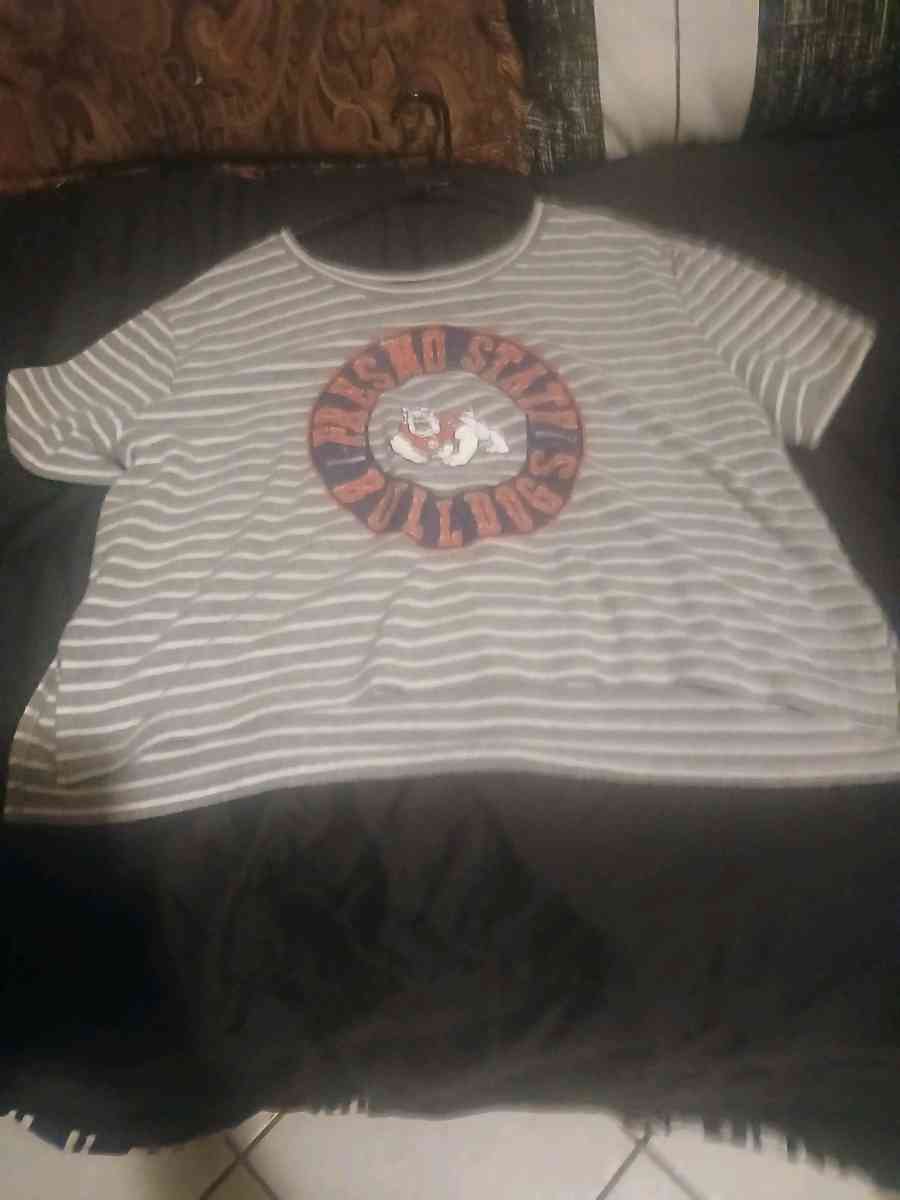 womens fresno state bulldog shirt