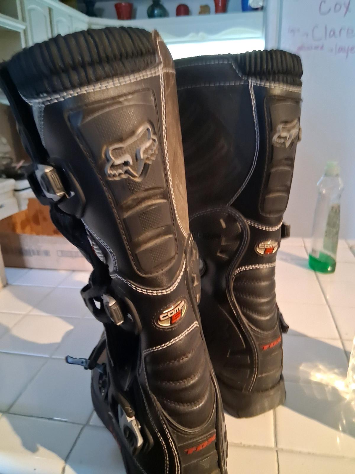 Comp 5 Fox Motocross Boots M10 44 never used without box - Las Vegas, Nevada - FleaMarketBay