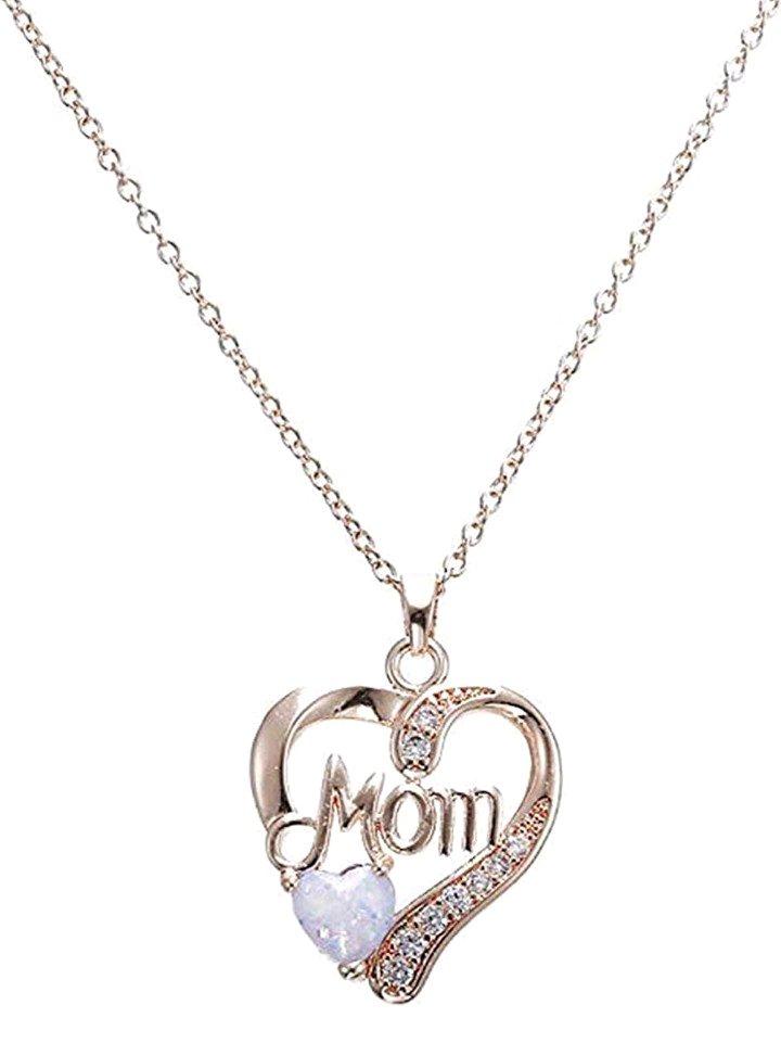 Mom Heart Necklace