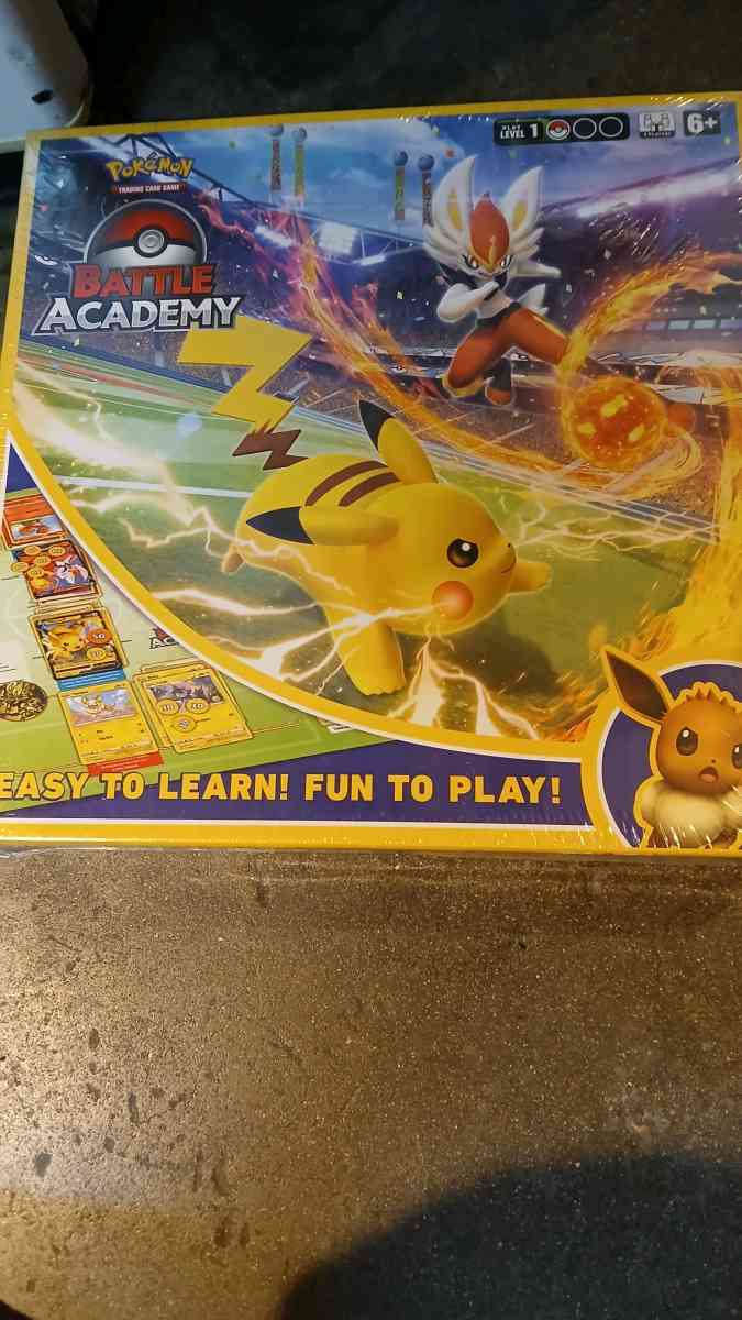 pokemon sealed game and figure set
