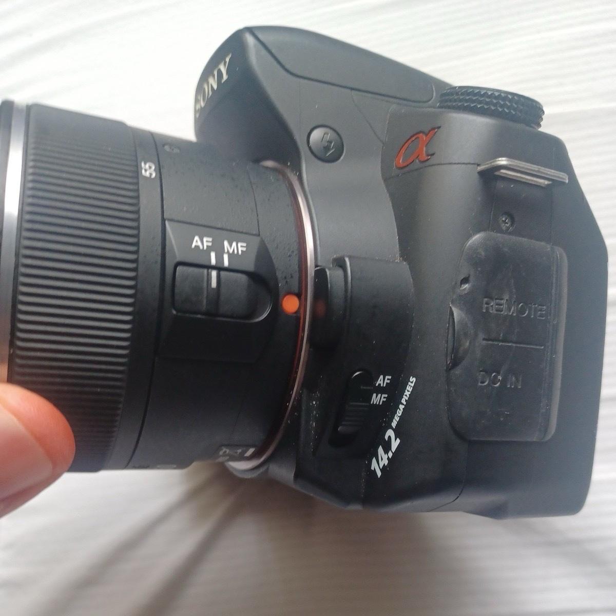 Sony A350 Digital SLR Camera 142 MP 1855mm F3556 lens - Bellingham, Washington - FleaMarketBay