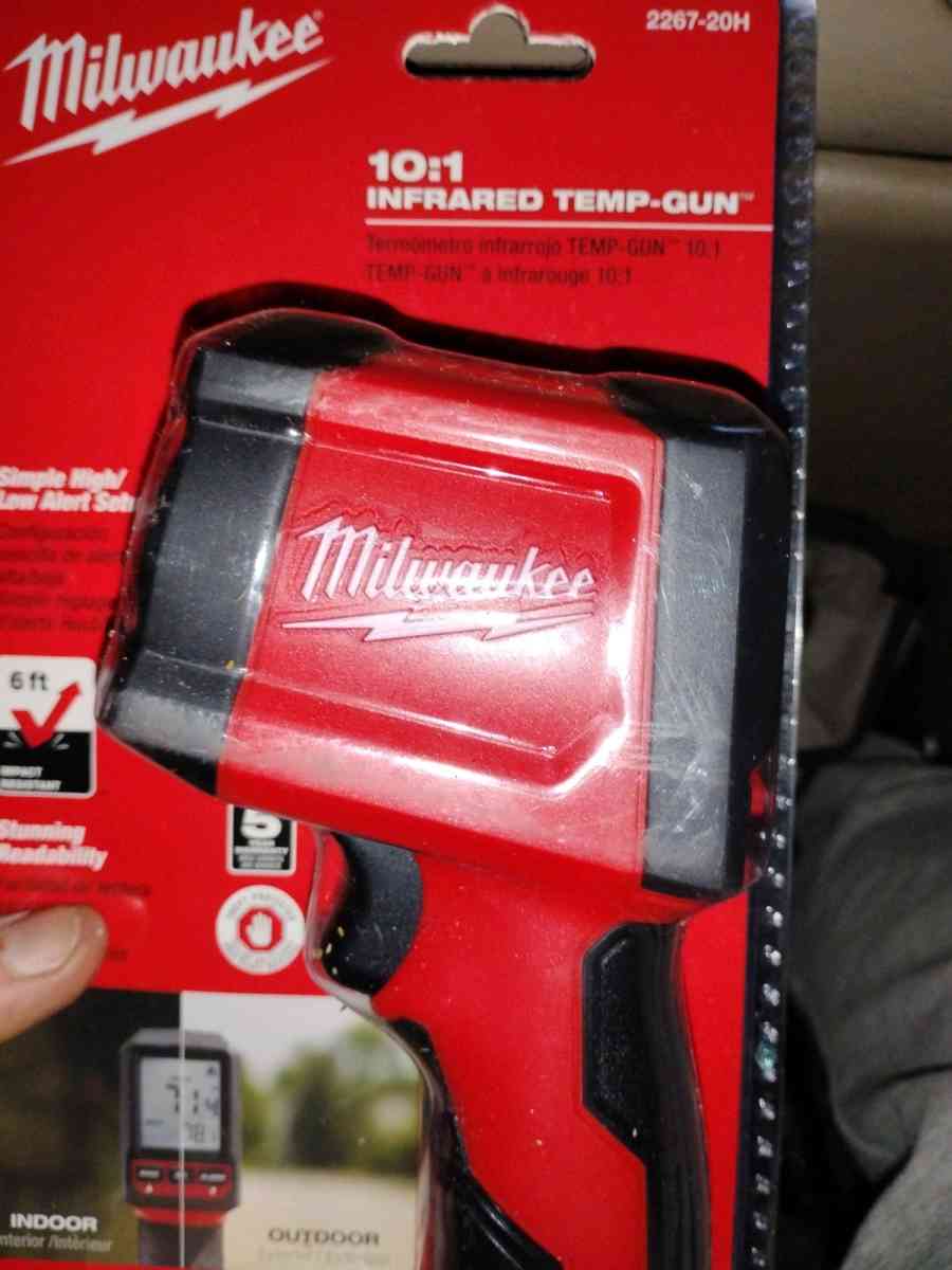 Milwaukee 10 1 Infrared temp gun