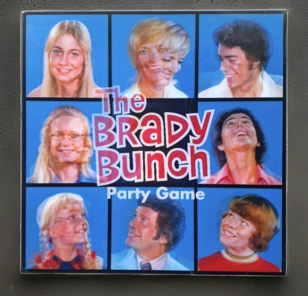 The Brady Bunch Party Game 3D Box 1970s Sitcom Board Game Se
