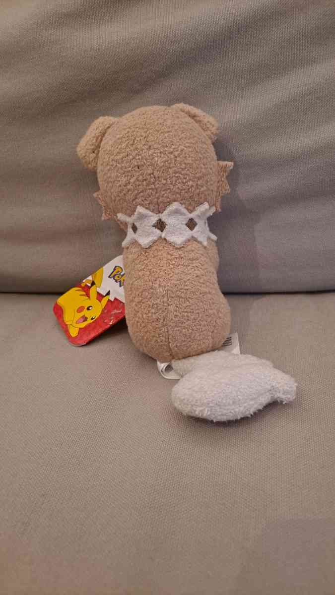 Jazwares Sleeping Rockruff Pokmon Plush 2024