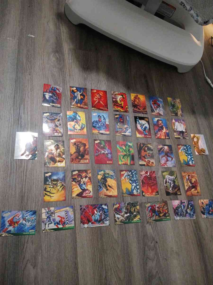 SpiderMan Trading Cards Collection