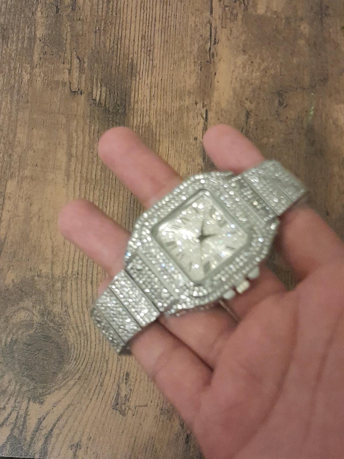 VVS White Gold Watch