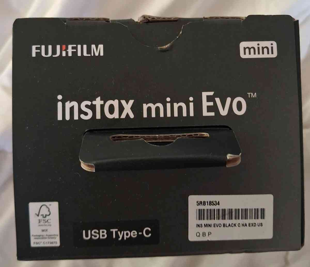 instax Mini Evo Polaroid camera