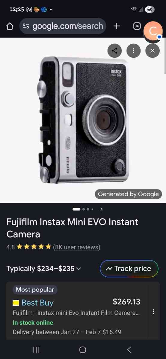 Instax Mini Evo - Hollister, California - FleaMarketBay