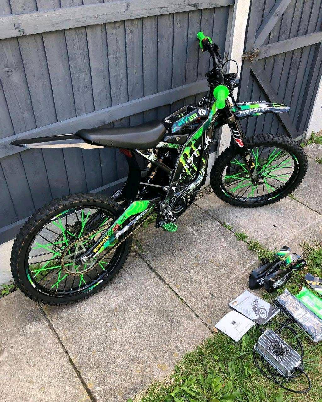 Electric offroad dirt bike