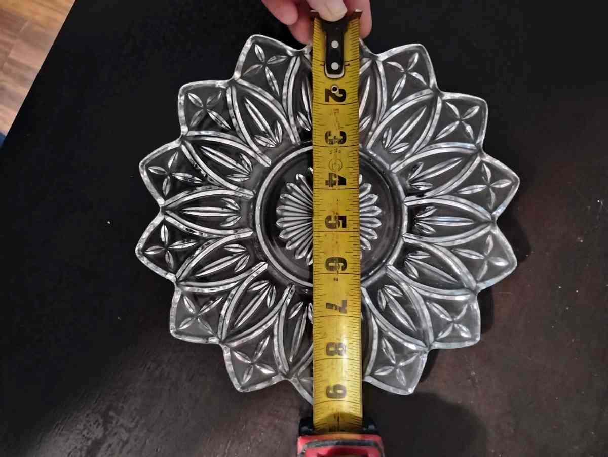 Single Federal Glass Pressed Pedal Plate