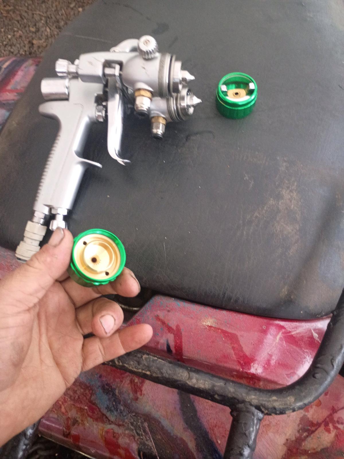 nano double head chrome sprayer