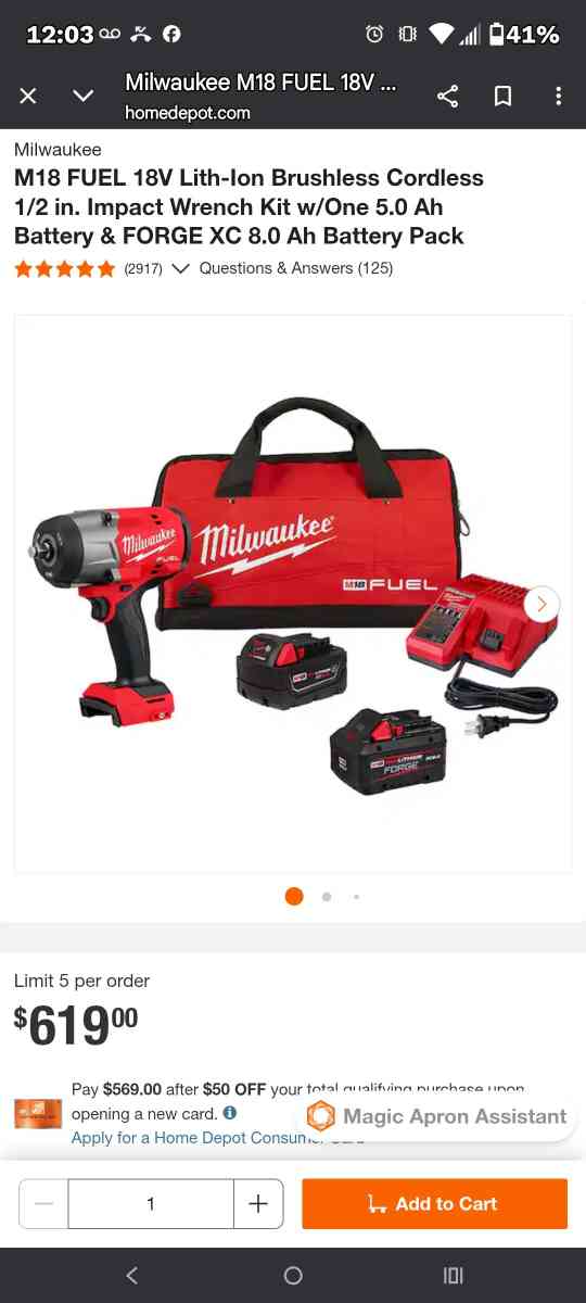 This Milwaukee M18 FUEL 12 in Impact Wrench