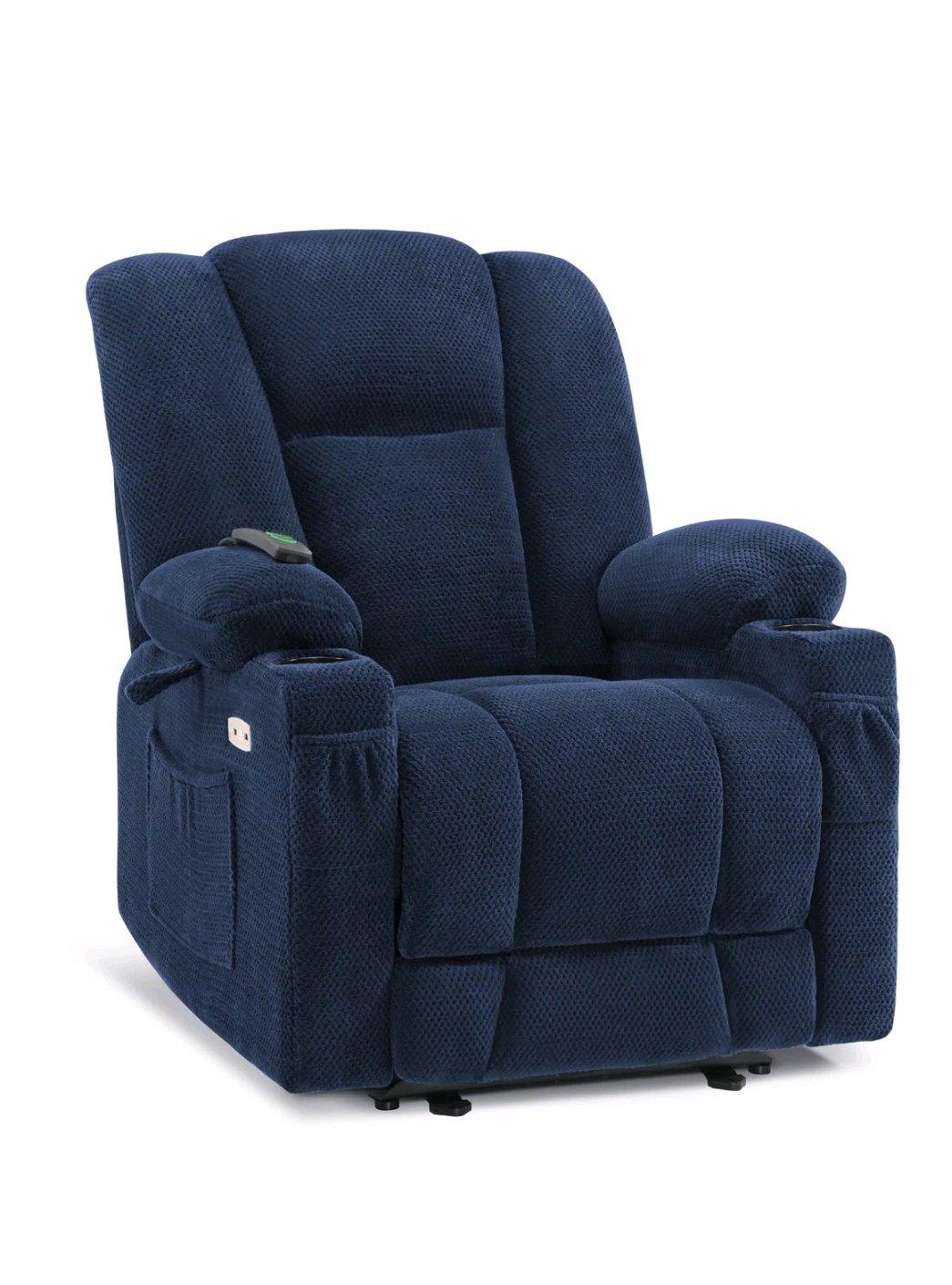 MCombo Electric Power Recliner Chair with Massage  Heat Plus - New York, New York - FleaMarketBay