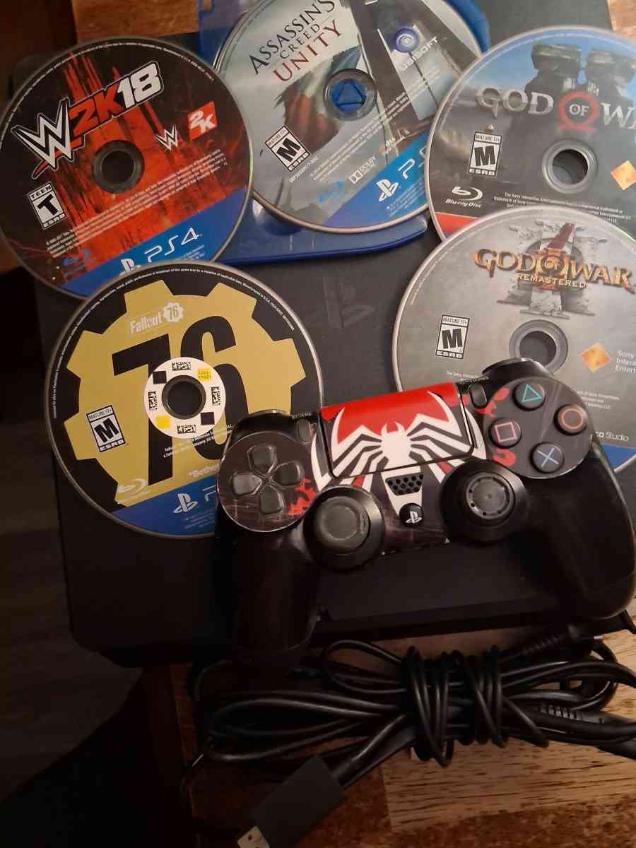 ps4 slim and games