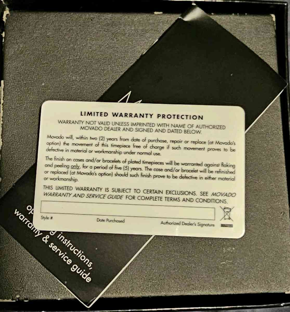 Movado Serbio 038943