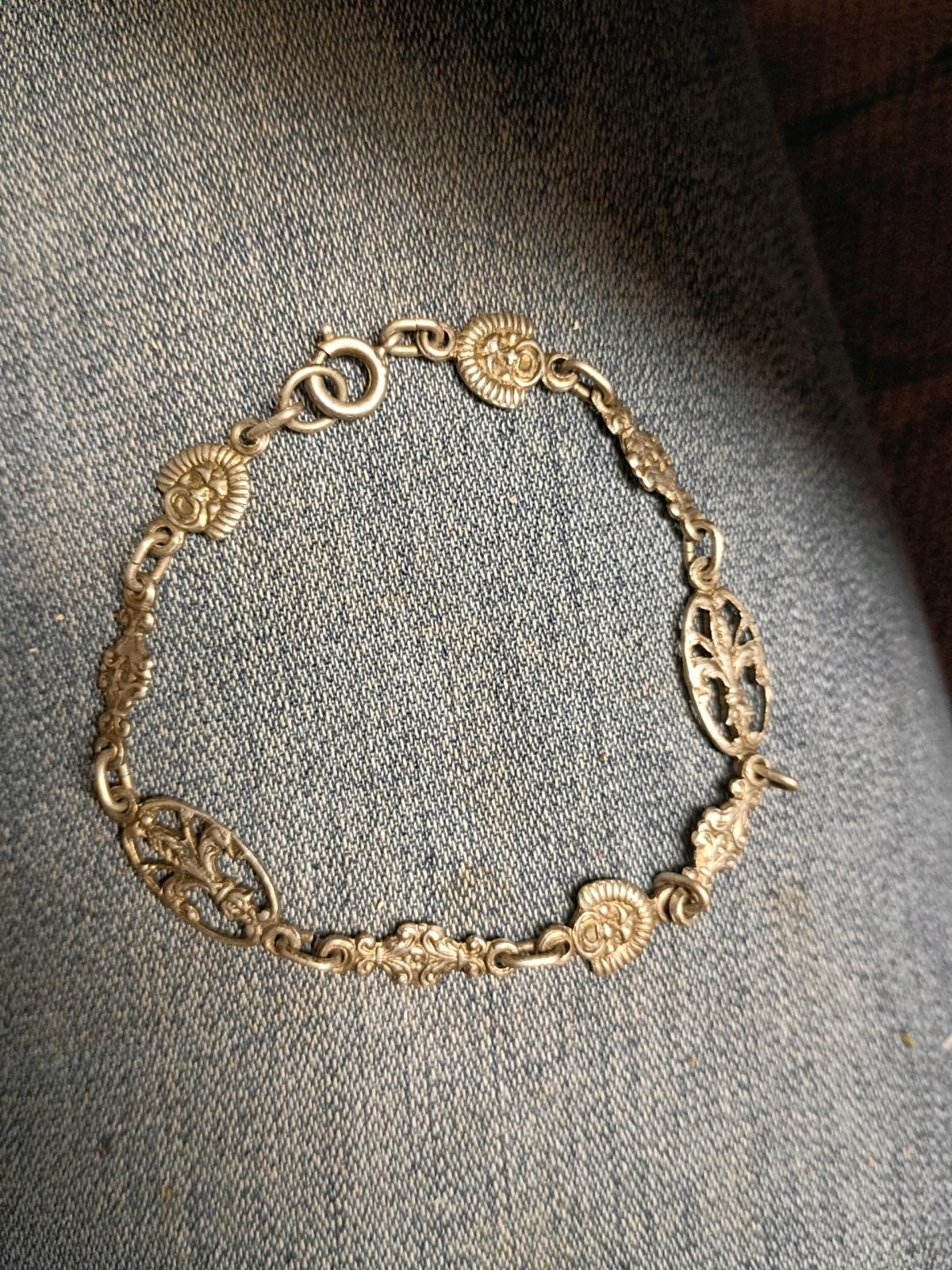 vintage 800 silver bracelet - Irondale, Missouri - FleaMarketBay