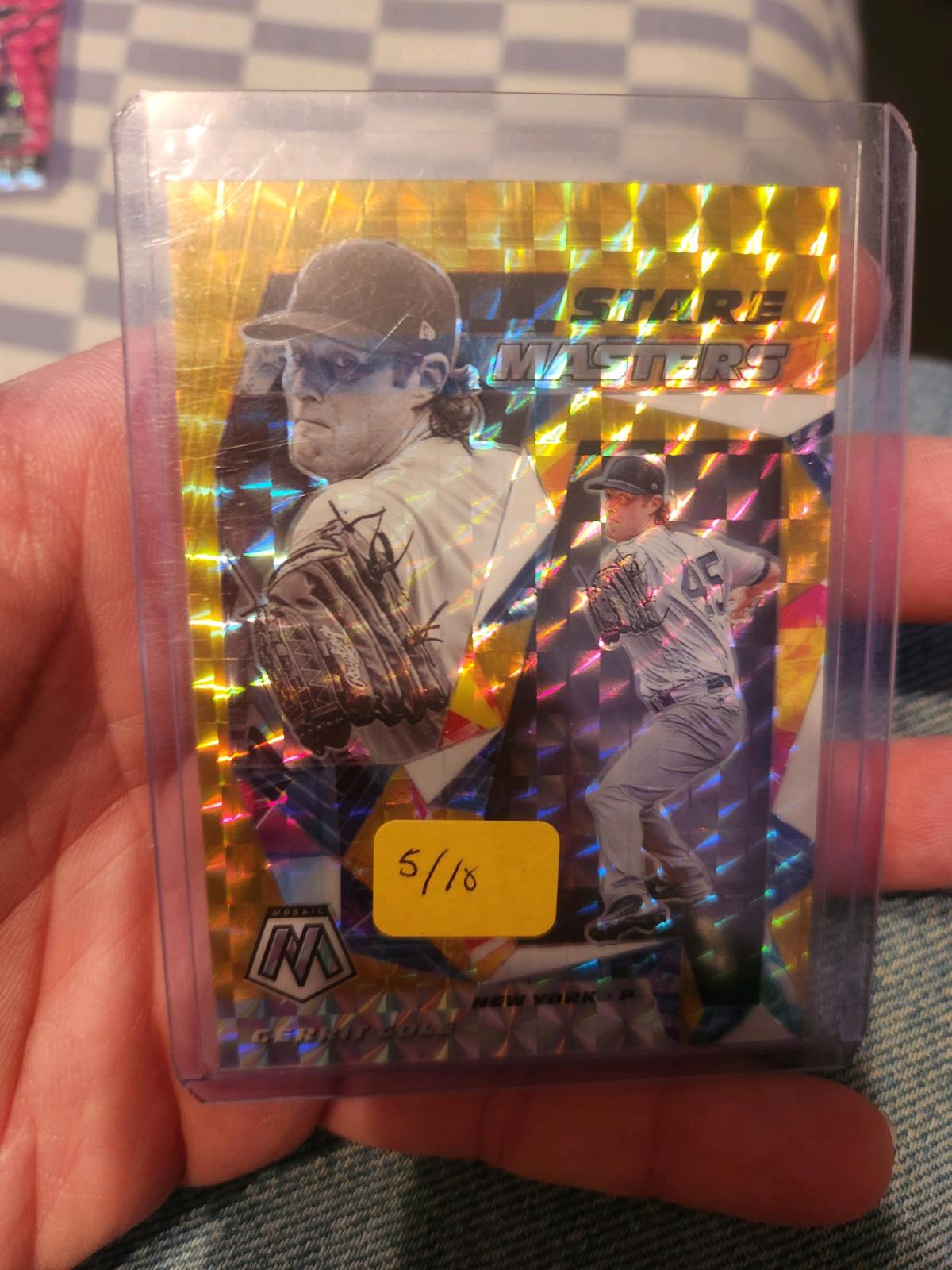 2021 Mosaic Baseball Gerritt Cole