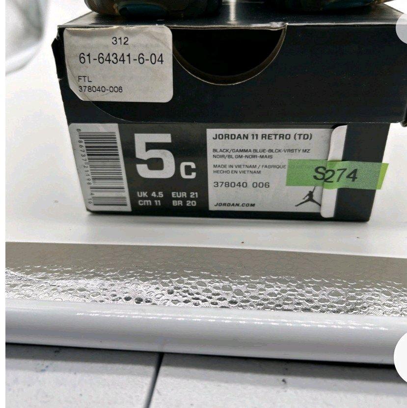 Jordan 11 Retro black gamma blue black vrsty 5c - Virginia Beach, Virginia