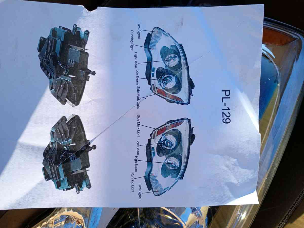 GMC acadia 2017 2019 projector headlights wire assembly inc