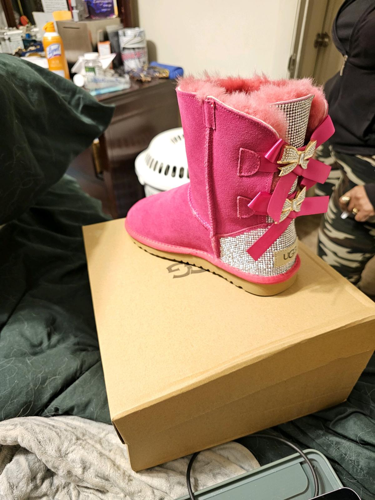 PINK DAZZLING UGGS BOOTS