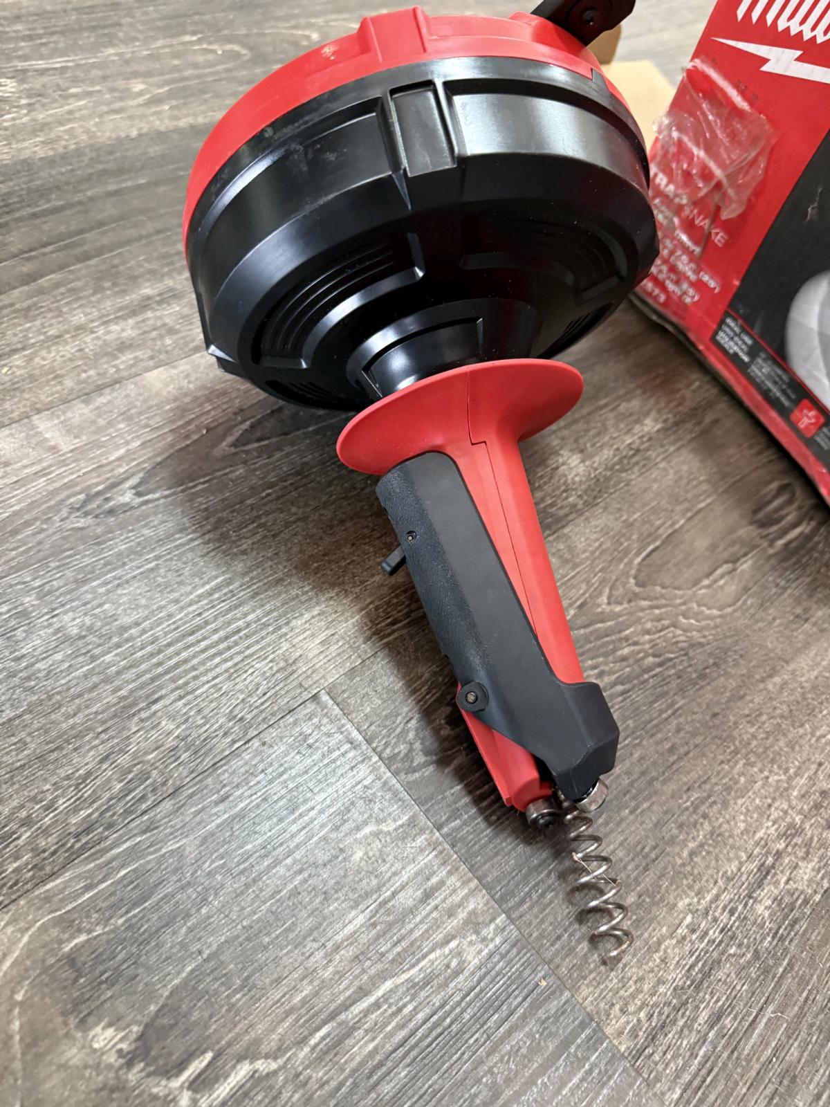 Milwaukee 25 drain auger - Acworth, Georgia - FleaMarketBay