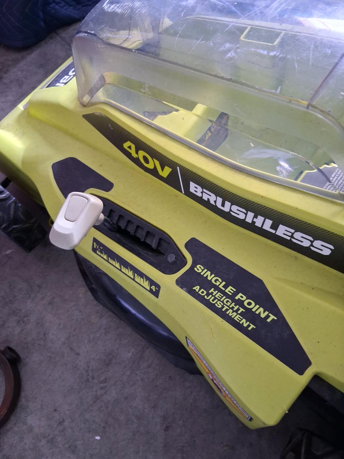 Ryobi 40V brushless electric mower - Charlotte, North Carolina - FleaMarketBay