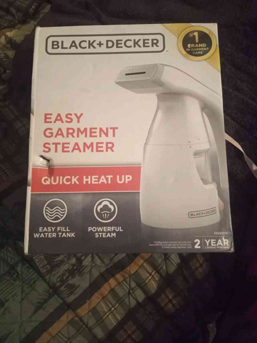 Black and Decker garment steamer