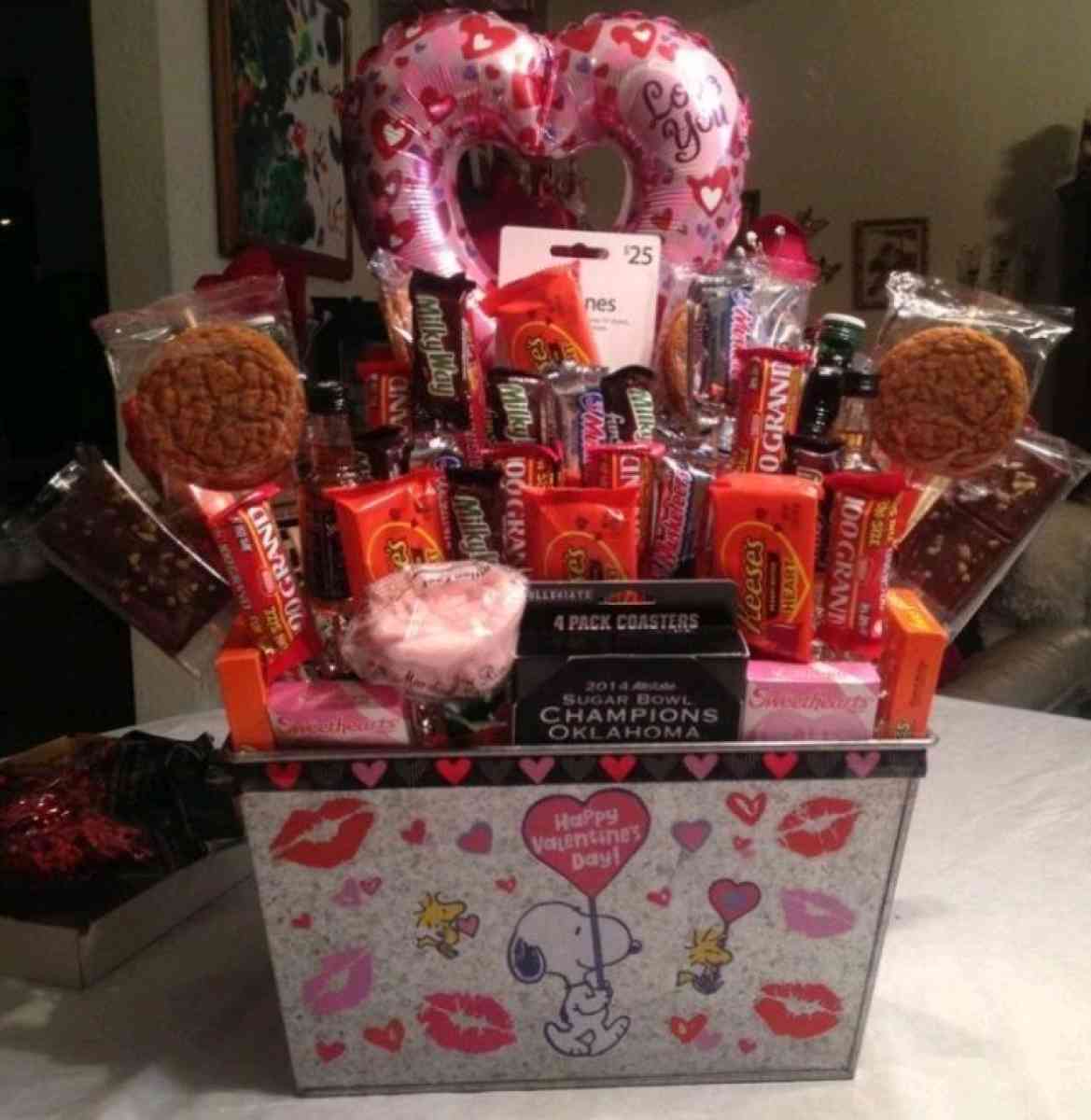 valentine baskets