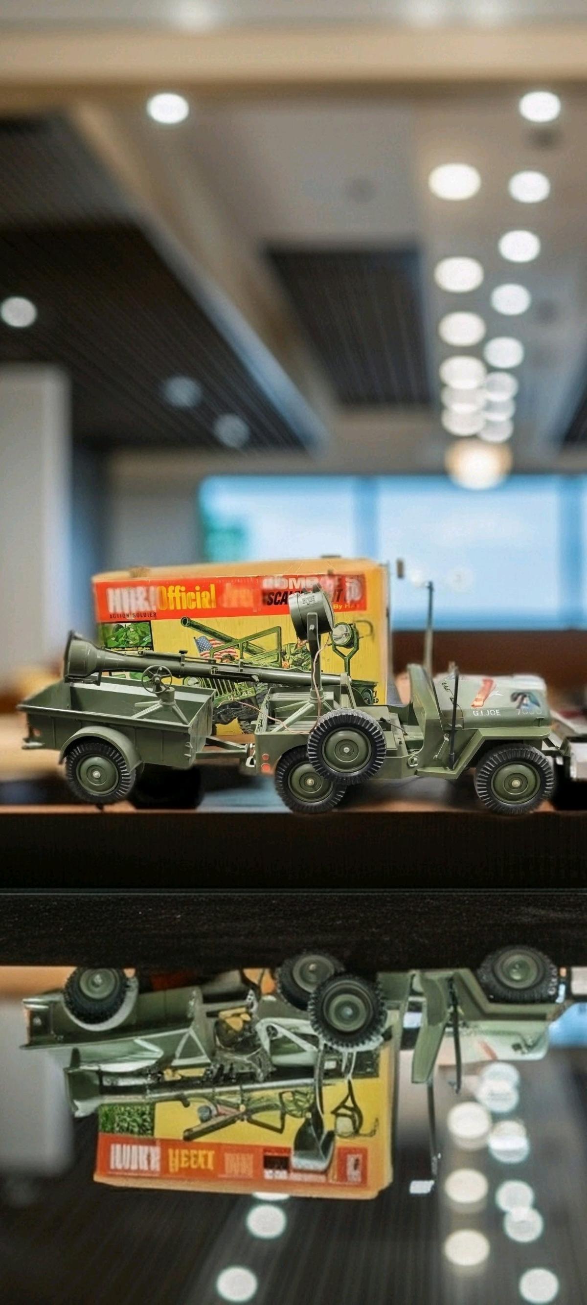 GI Joe militar jeep  from 1964 65