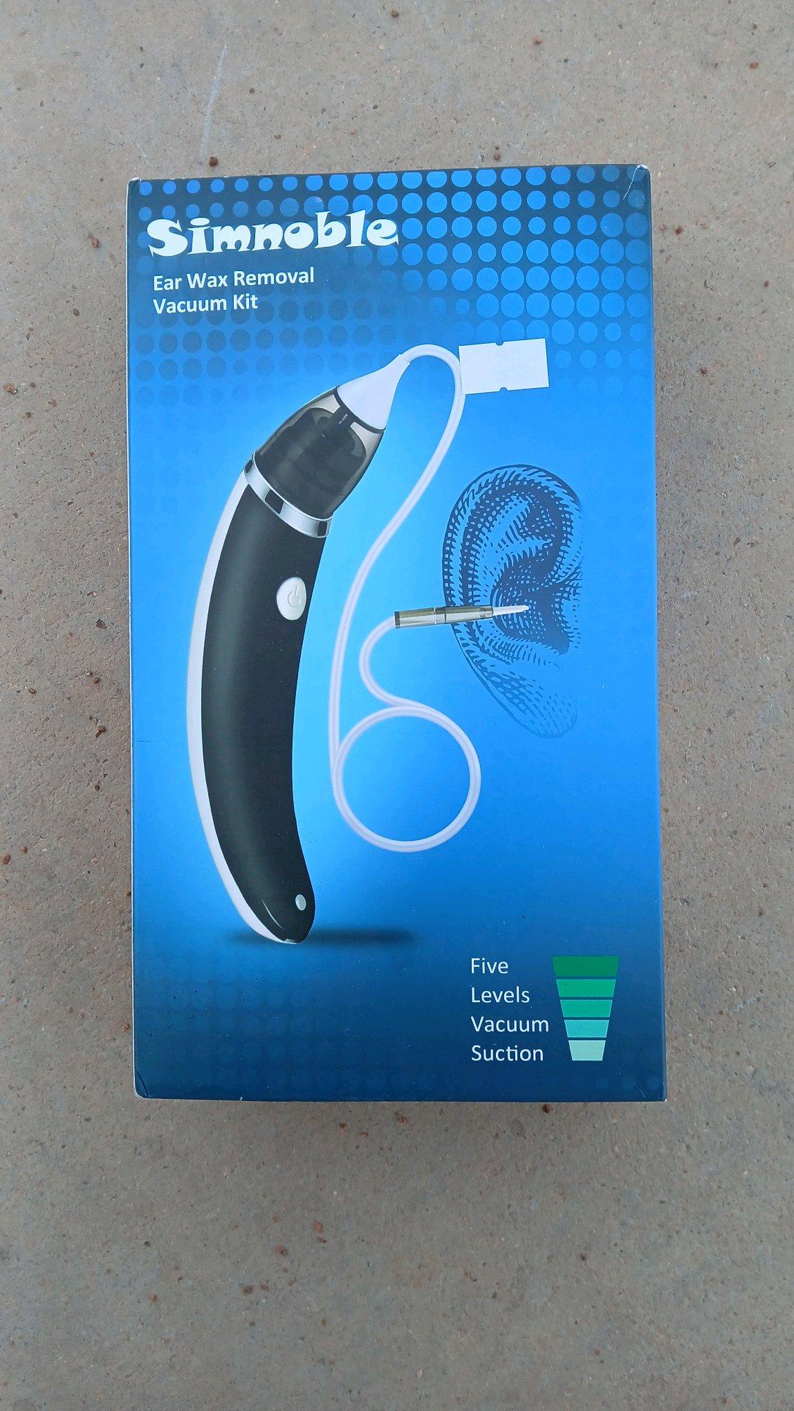 Simnoble Earwax Removal Vacuum Kit New