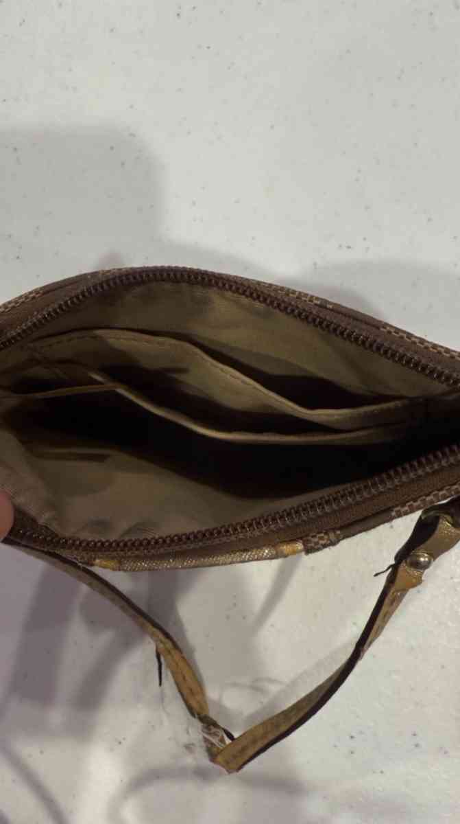 AUTHENTIC VINTAGE Coach Signature Wristlet Bundle  Set of 2