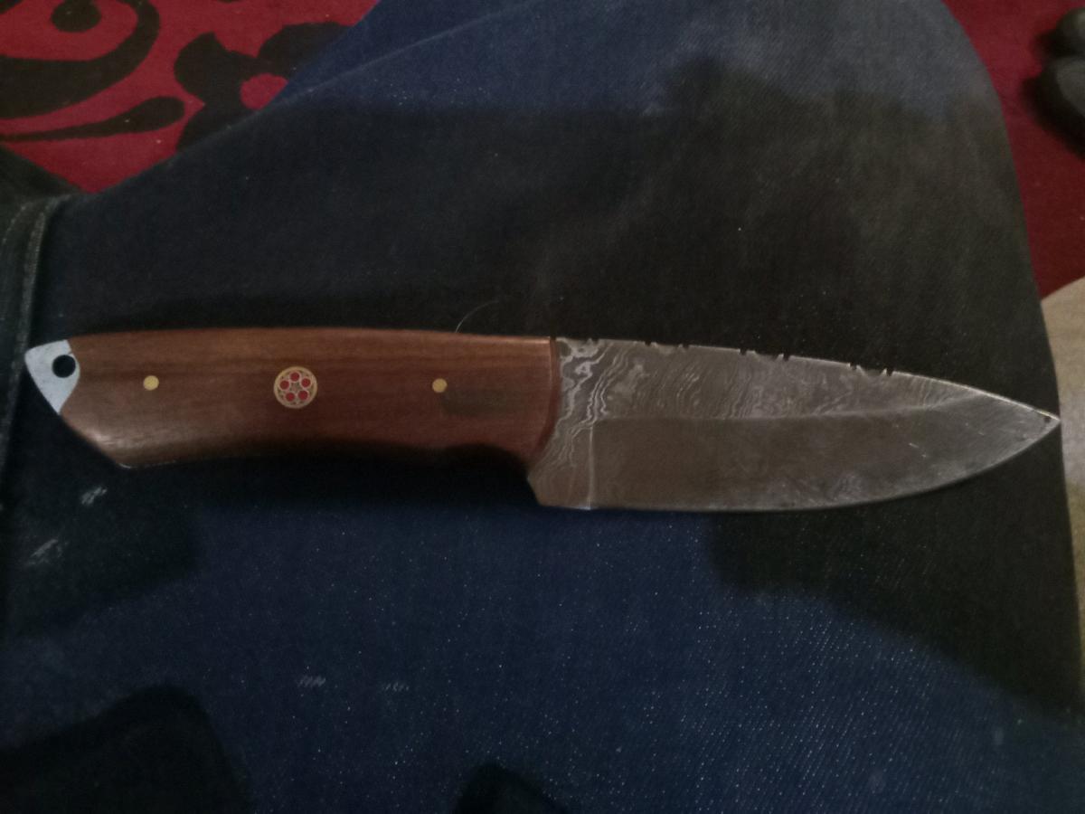 Handmade Damascus knife high quality - Chico, California - FleaMarketBay