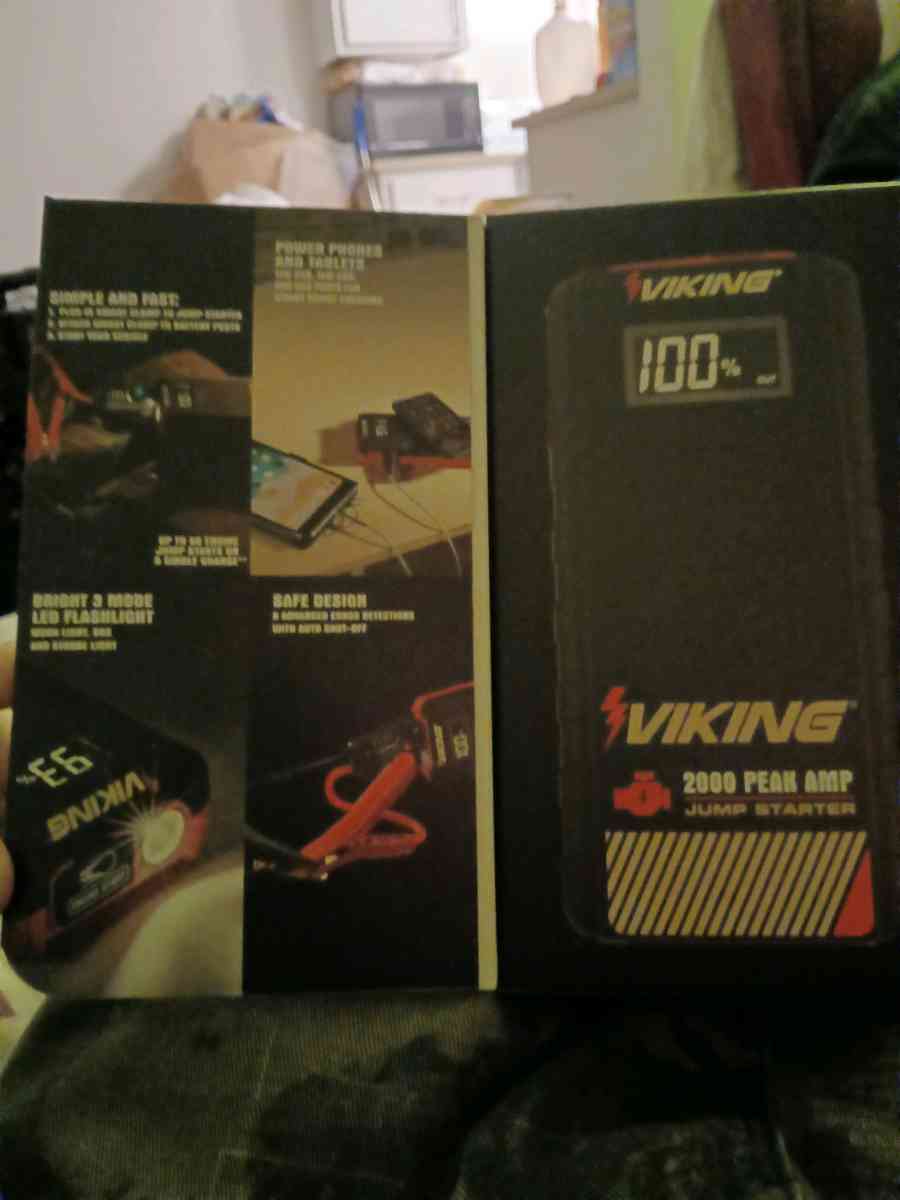 2000 peak amp jump starter