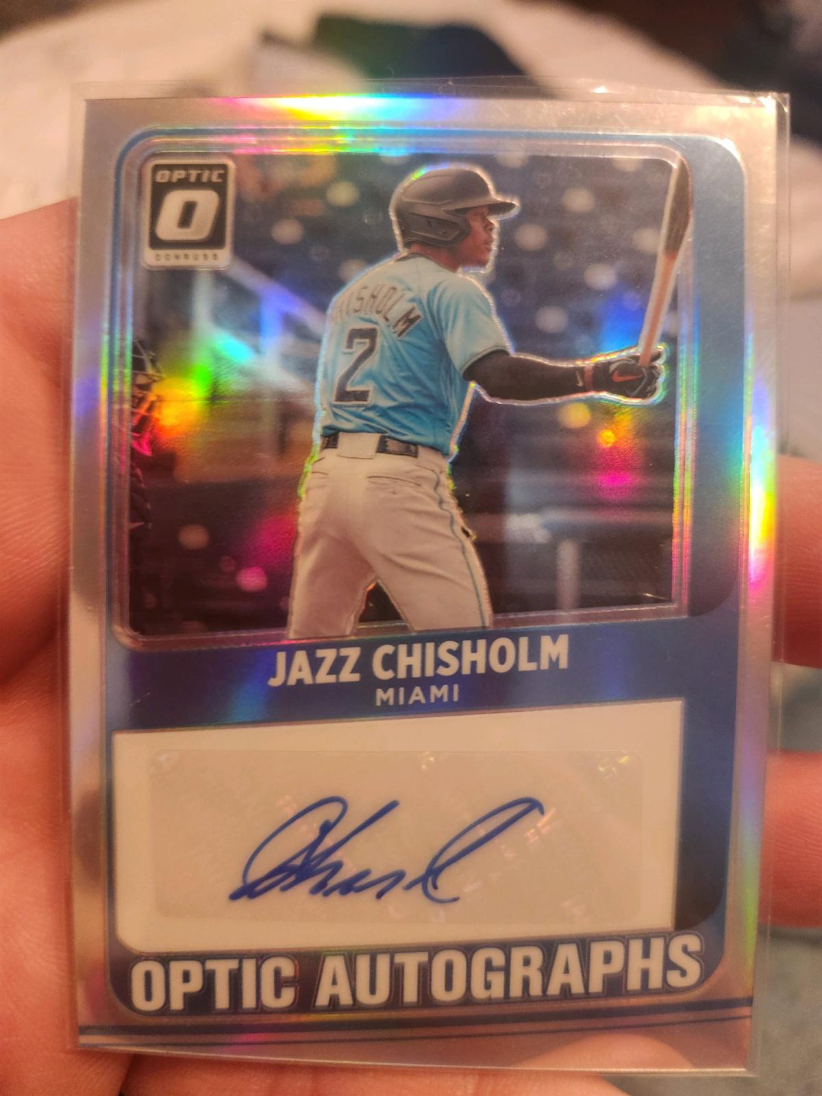 2021 Donruss Optic Jazz Chisholm