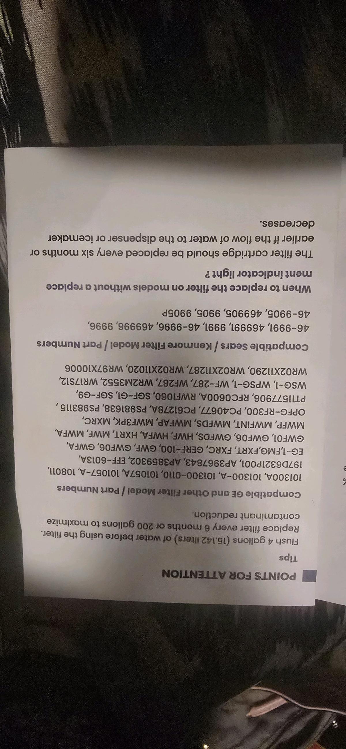 glacier fresh ice and water refrigerator filters - Tucson, Arizona - FleaMarketBay