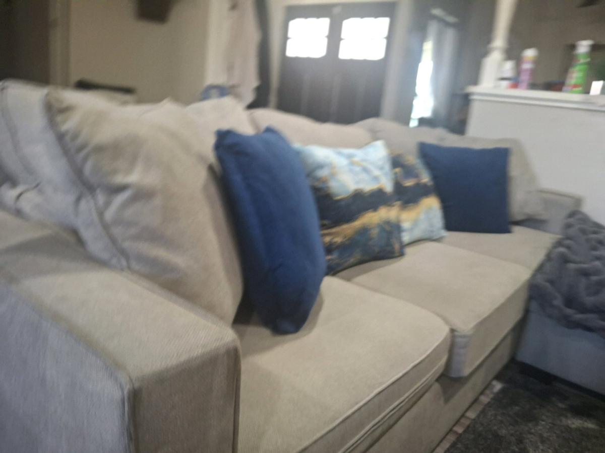 Grey couch for sale - Colton, California - FleaMarketBay