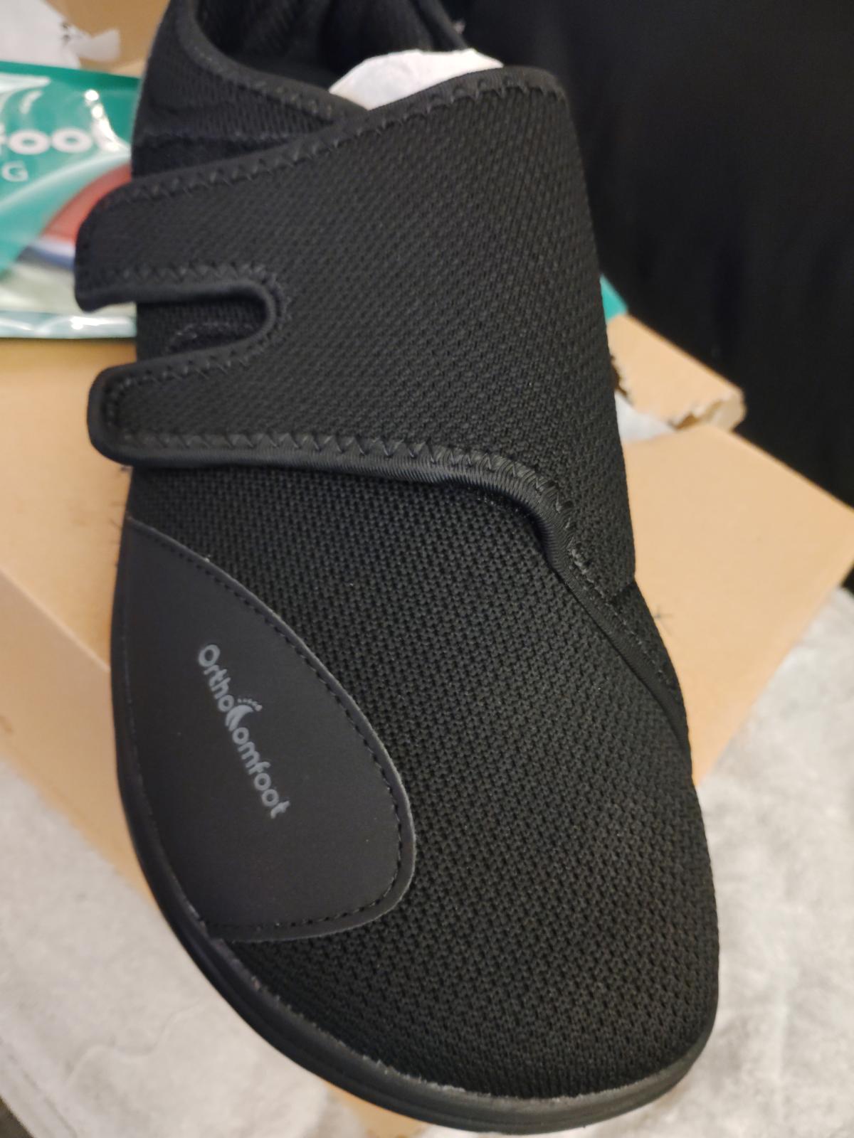 Ortho Comfort Men's Orthopedic Diabetic Extra Wide size 11 Black] - Virginia Beach, Virginia - FleaMarketBay
