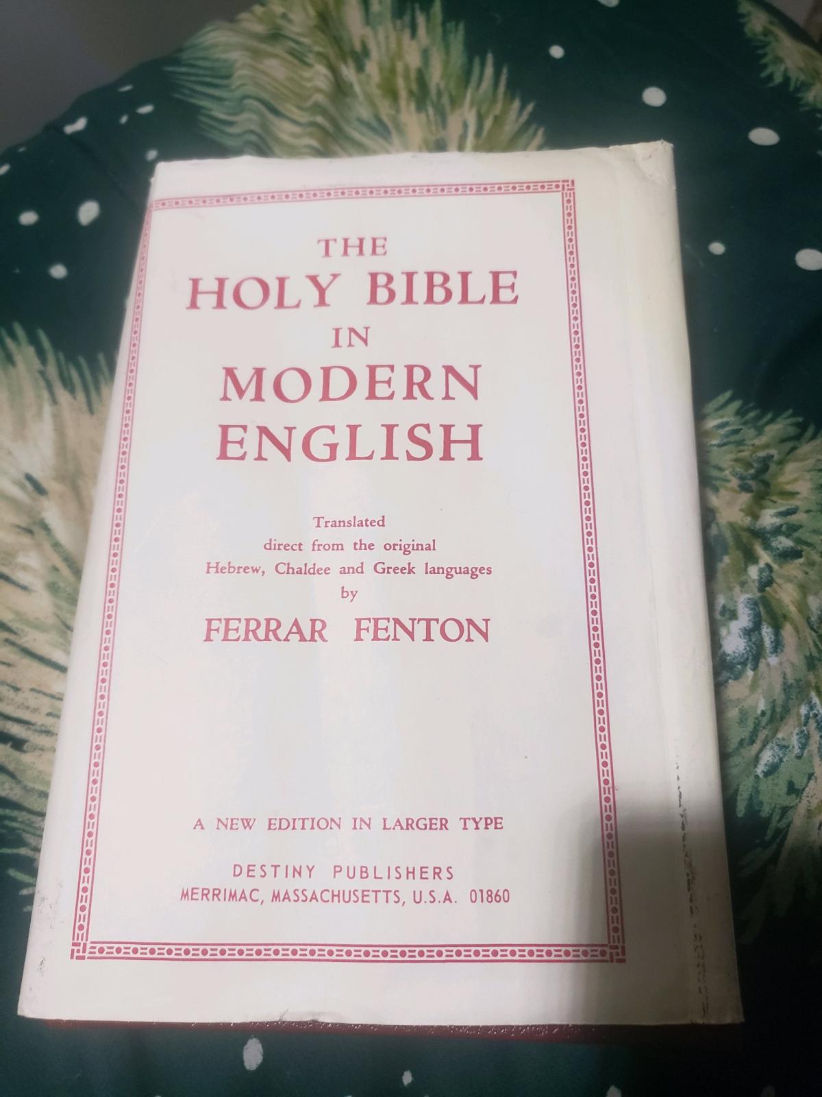 The Holy Bible in Modern English by Ferrar Fenton