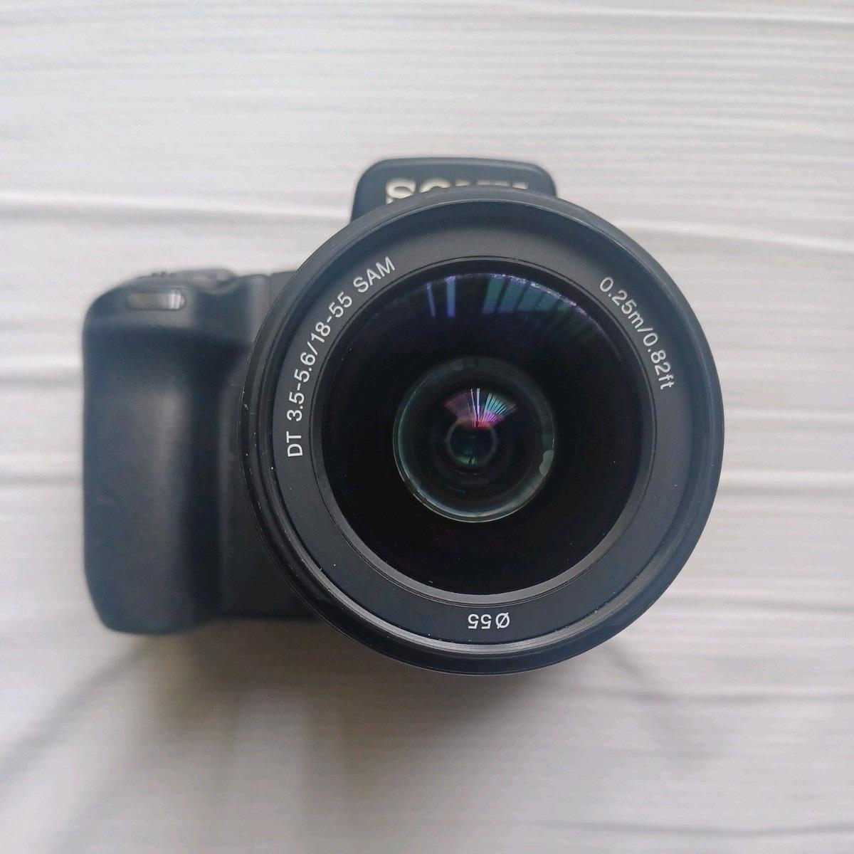 Sony A350 Digital SLR Camera 142 MP 1855mm F3556 lens - Bellingham, Washington - FleaMarketBay