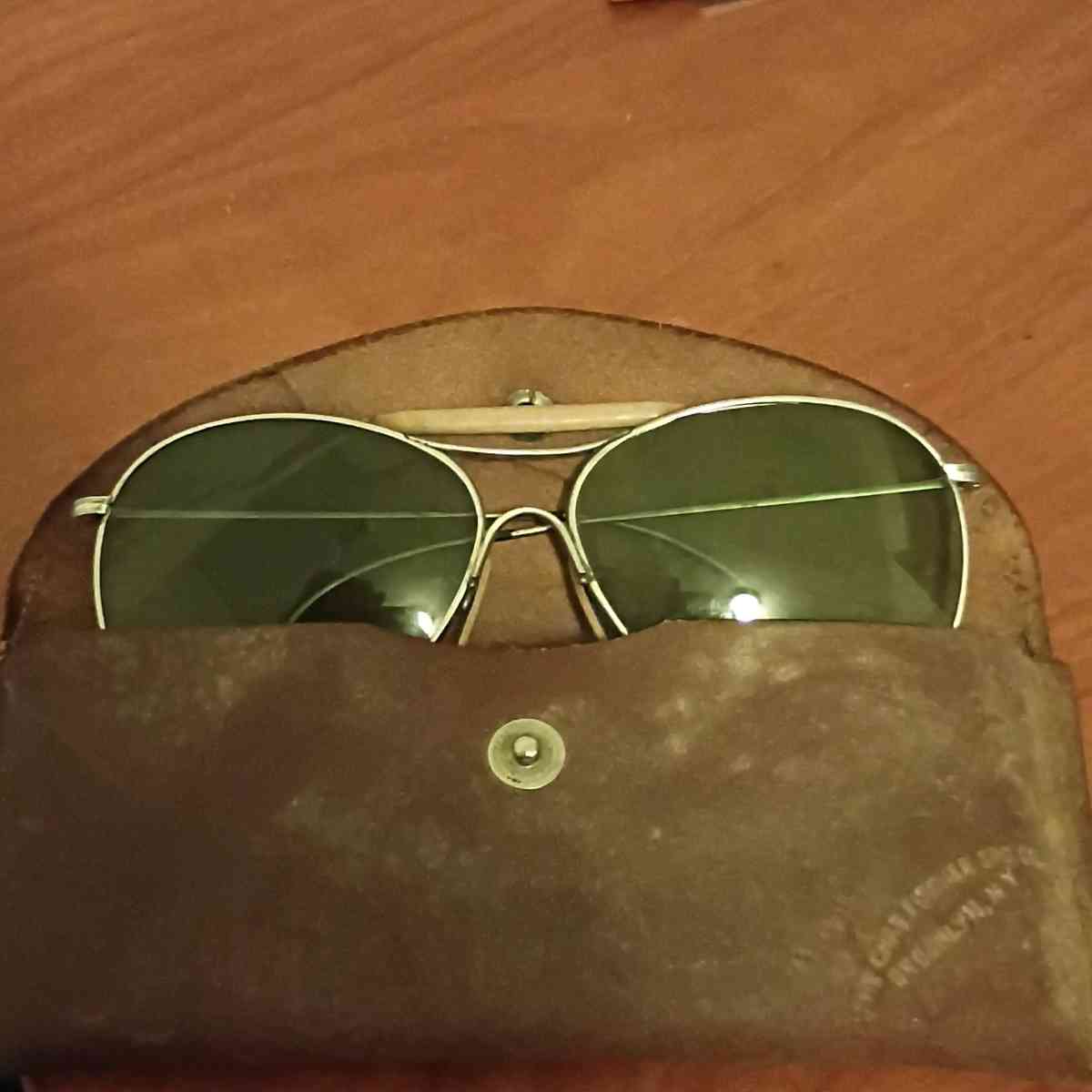 The CM Fischer SRC Co Pilot Sunglasses Silver Metal Frame Gr